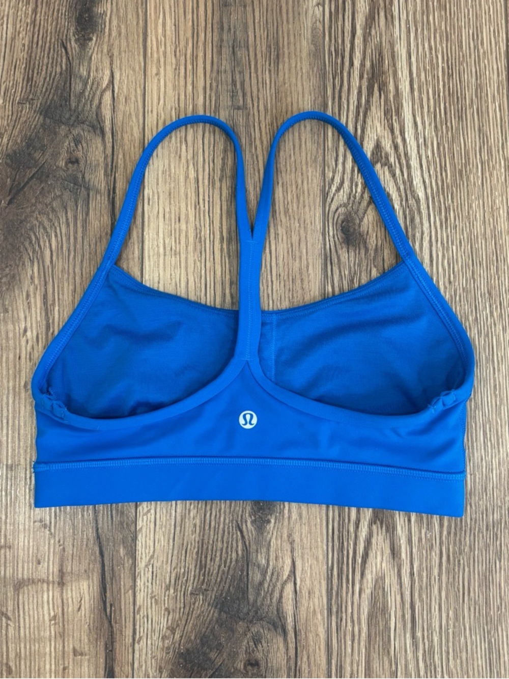 Lululemon Flow Y Nulu Bra In Poolside Size 6 - Picture 2 of 4